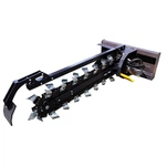 Skid Steer Trencher đính kèm
